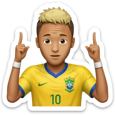 Neymar world cup 2014 sticker