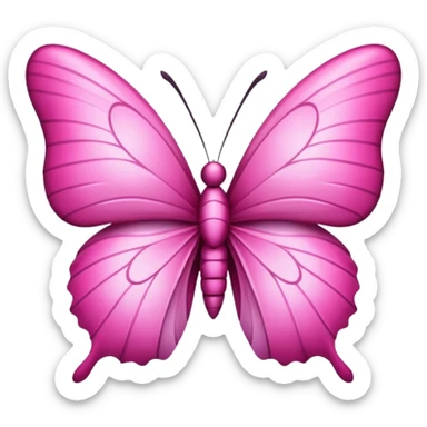 Noeud papillon rose sticker