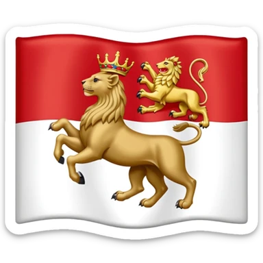 Hazme la bandera de la comunidad autónoma de Castilla y León sticker