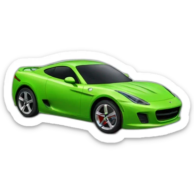 Sportcar sticker