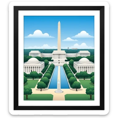 Washington DC sticker