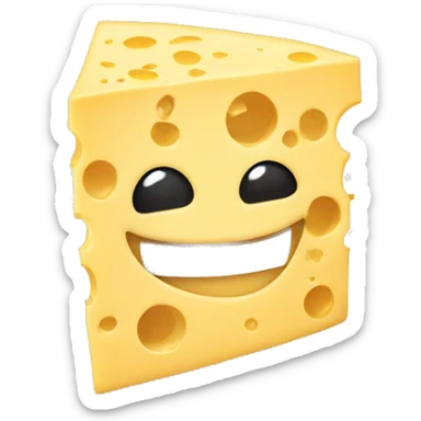 grated cheese sticker