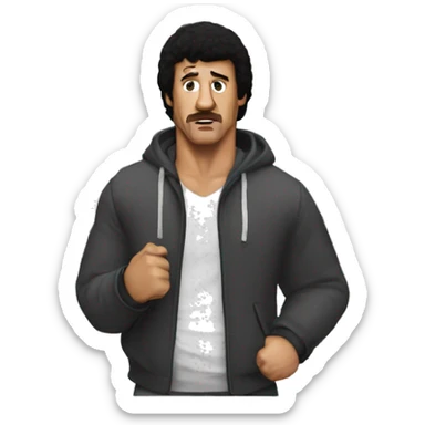 rocky balboa sticker