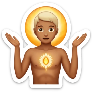 Soul leaving body sticker