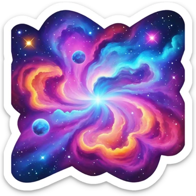  Nebula-Scenic-Deco sticker