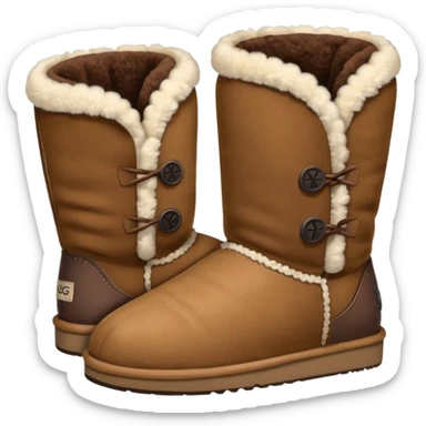 Give me some uggs and make them small sticker