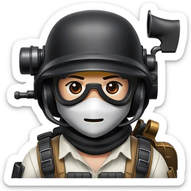 Pubg mobile için amansız suikastçı seti tasarla  sticker