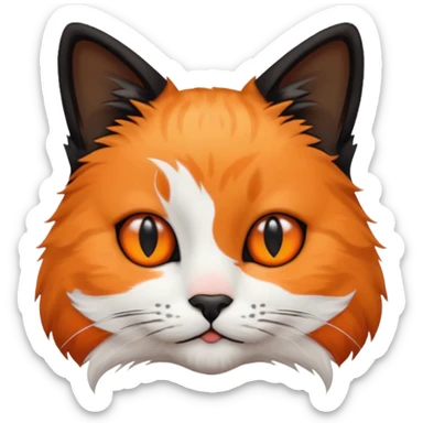 frame, painting, Mona Lisa, cat face sticker