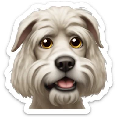 SUper UGLY DOG ugliest  sticker