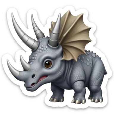 Triceratops  sticker