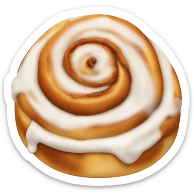 Cinnamon roll sticker
