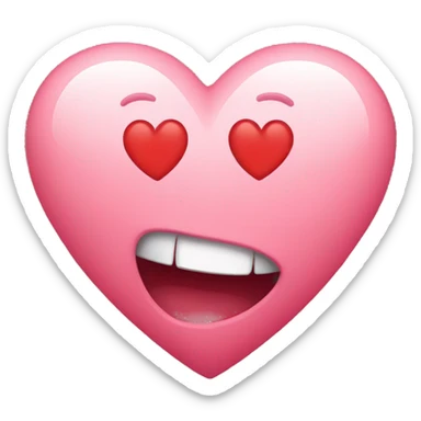 Heart in love sticker