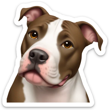 pit bull  sticker