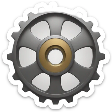 cog sticker