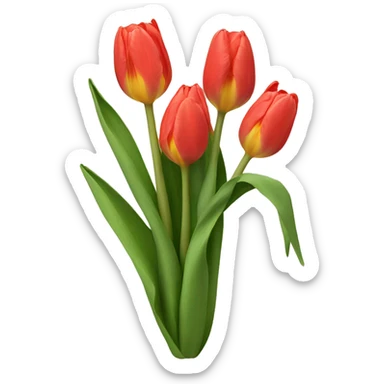 Tulips sticker