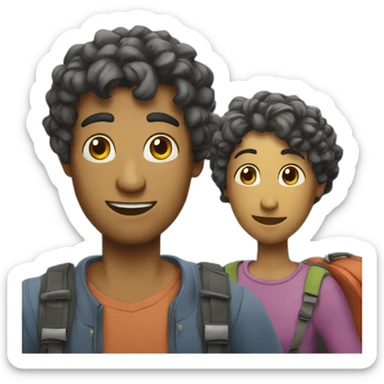 Tours jumelles sticker