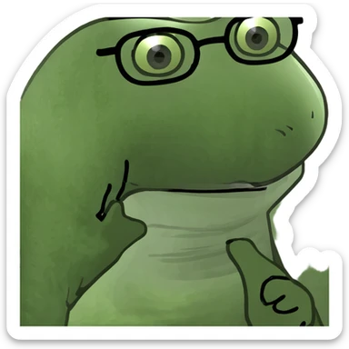 Computer on a desk with scattered books and notebooks sticker