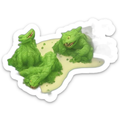 Kaiju paradise sticker