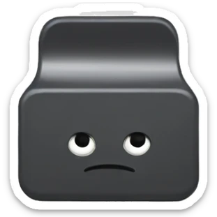 big jack to mini jack adapter  sticker