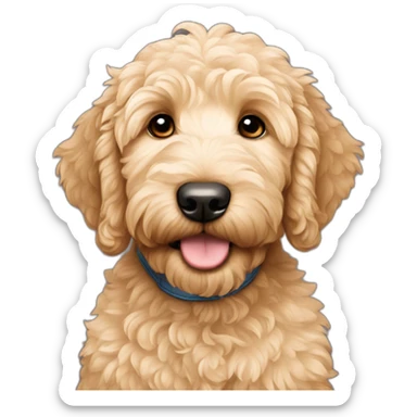 goldendoodle-puppy sticker