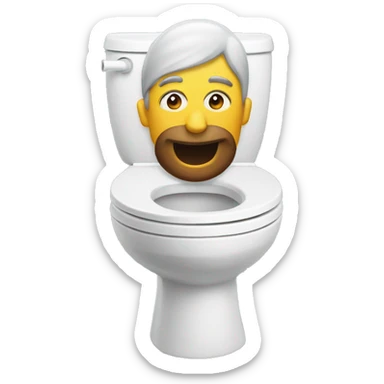 Skibidi toilet  sticker
