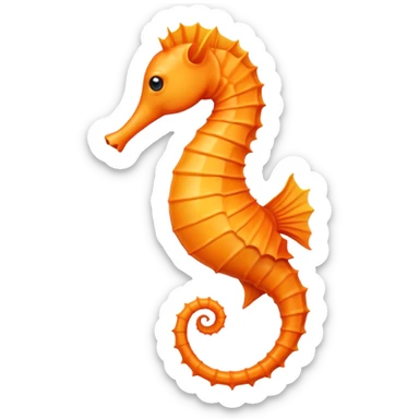 make the seahorse emoji sticker