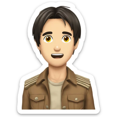 eren jaeger sticker