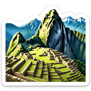 Machu Picchu  sticker