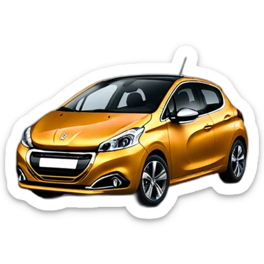 peugeot 208 sticker