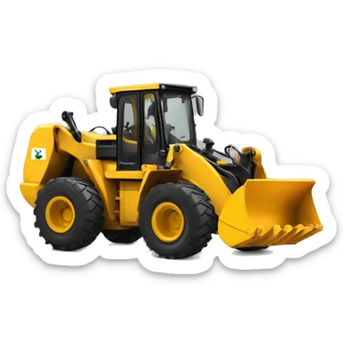 create a Canadian wheel loader sticker