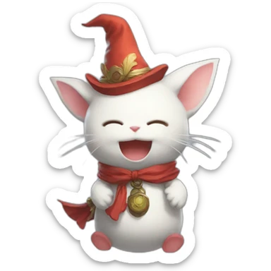 moogle ffxiv sticker