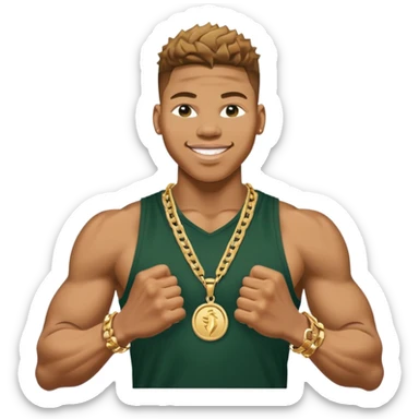  Giannis “Flex” meme sticker