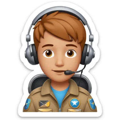 milo jr, ai co pilot character specializing in content that converts sticker