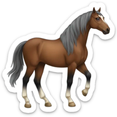 Chevaux sticker