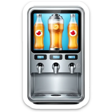 Digital soda dispenser   sticker