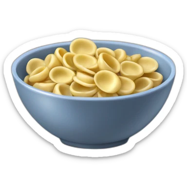bowl of orecchiette sticker