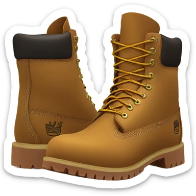 Timberlands sticker
