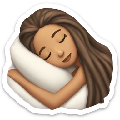 Ariana Grande sleeping sticker