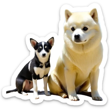 Злой мопс (рычит, как 'Doge мем'). sticker