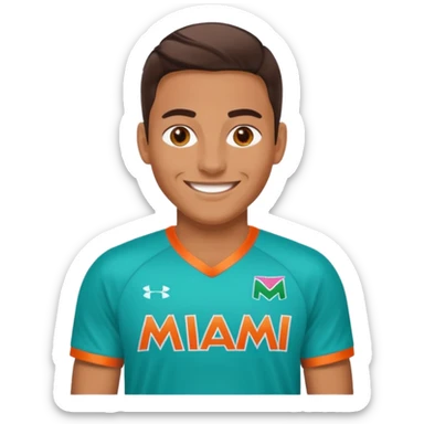 je suis avec maillot de NTM Miami sticker
