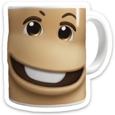 Happy hump day coffee mug sticker