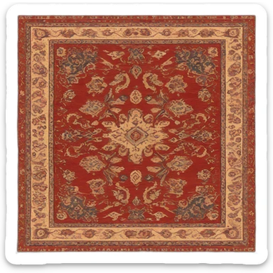Persian rug sticker