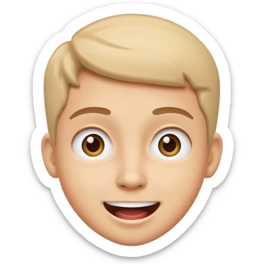 Farting person  sticker