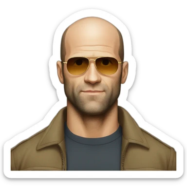 Emoji jason statham sticker