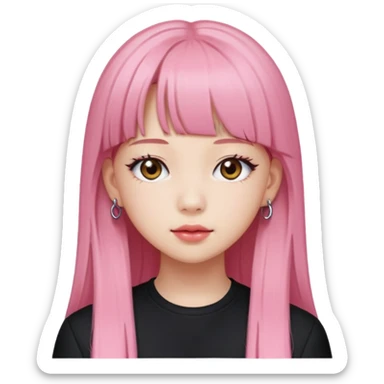 Lisa from BLACKPINK sticker