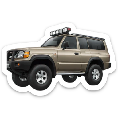 Nissan patrol  sticker