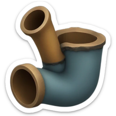 water smokinng pipe sticker