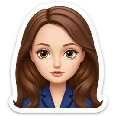 blair waldorf, pretty bratz baddie sticker