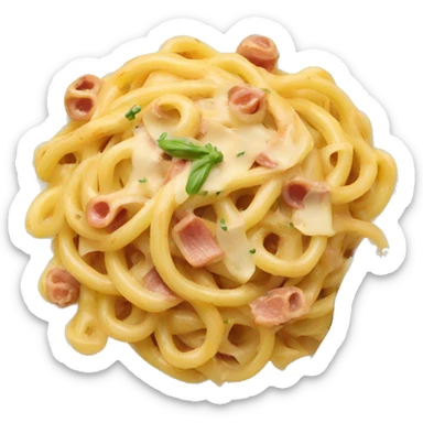 Carbonara  sticker