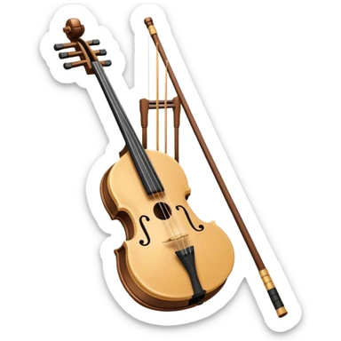 L'instrument traditionnel chinois, l'Erhu sticker